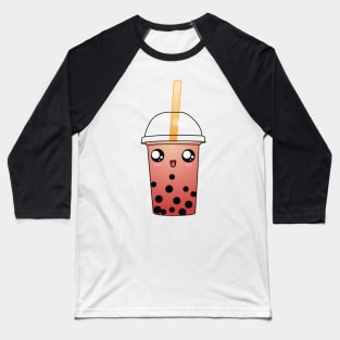 Happy Lychee Boba Baseball T-Shirt